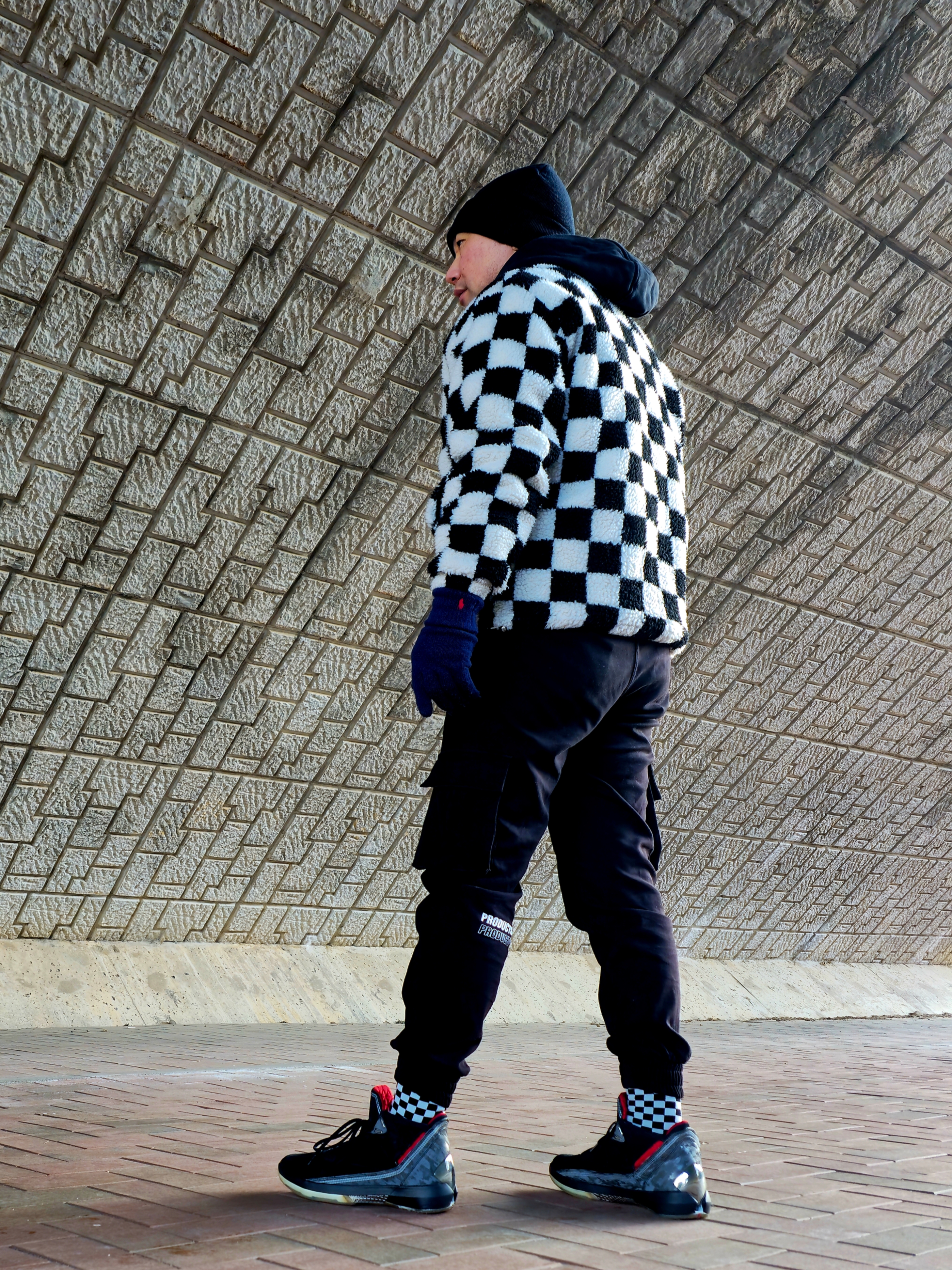 [10%적립] Polo Ralph Lauren Signature Pony Knit Touch Gloves Classic Navy - 26SS, Jordan Peak Essential Beanie Black White 착용 스타일