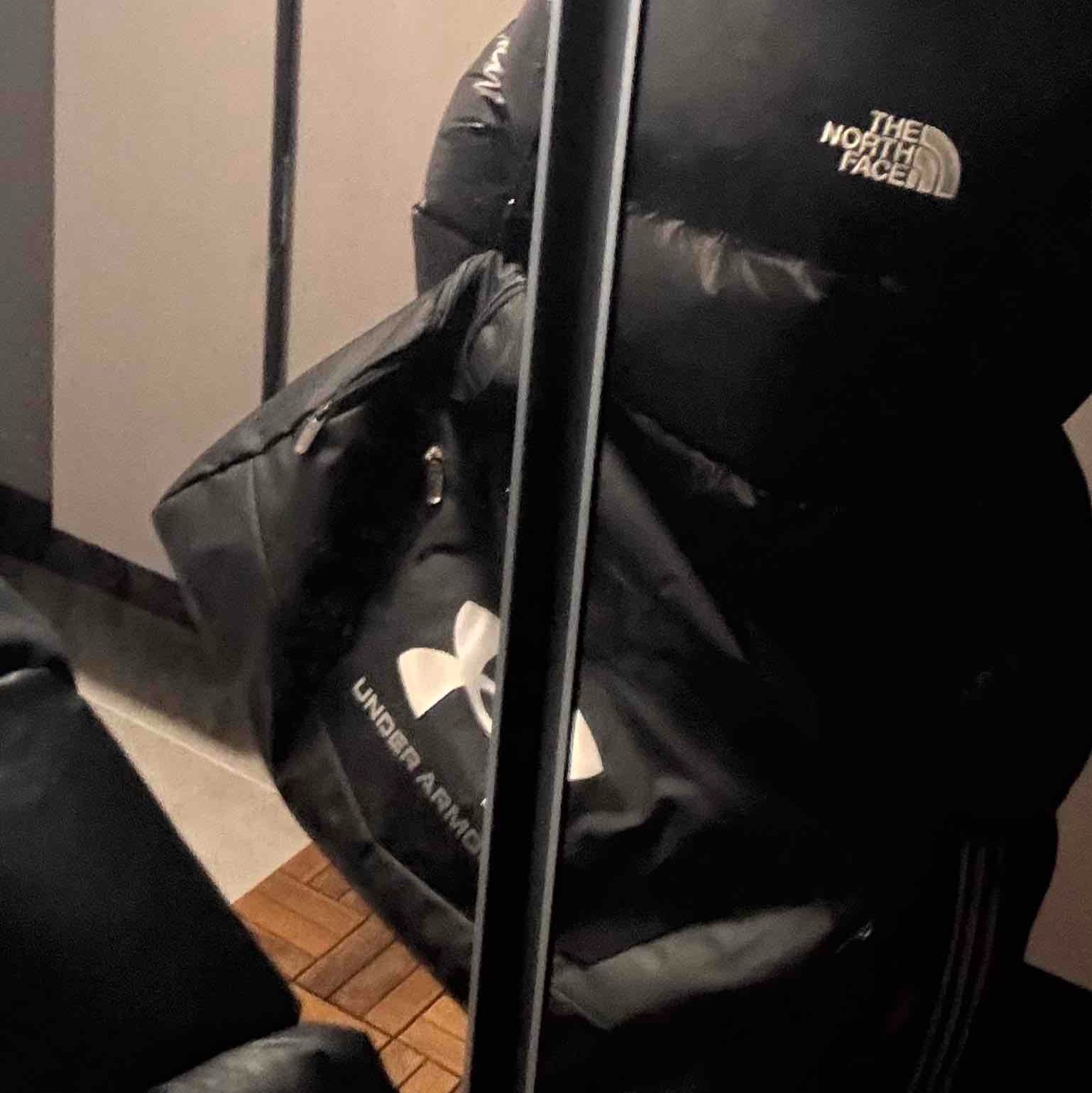 Under Armour Undeniable 5.0 Small Duffle Bag Black Metallic Silver, The North Face White Label Novelty Nuptse RDS Down Jacket Black 착용 스타일