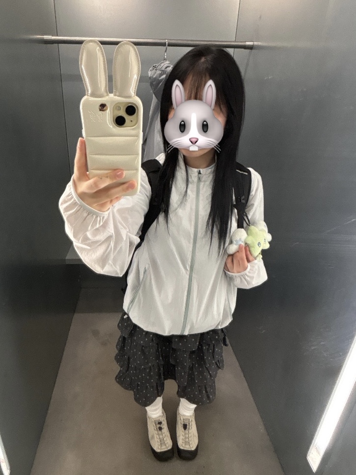 Sansan Gear Sprocket Hole Jacket Light Grey - 24SS, Keen Jasper Rocks SP Sneaker Birch Black 착용 스타일 - 1