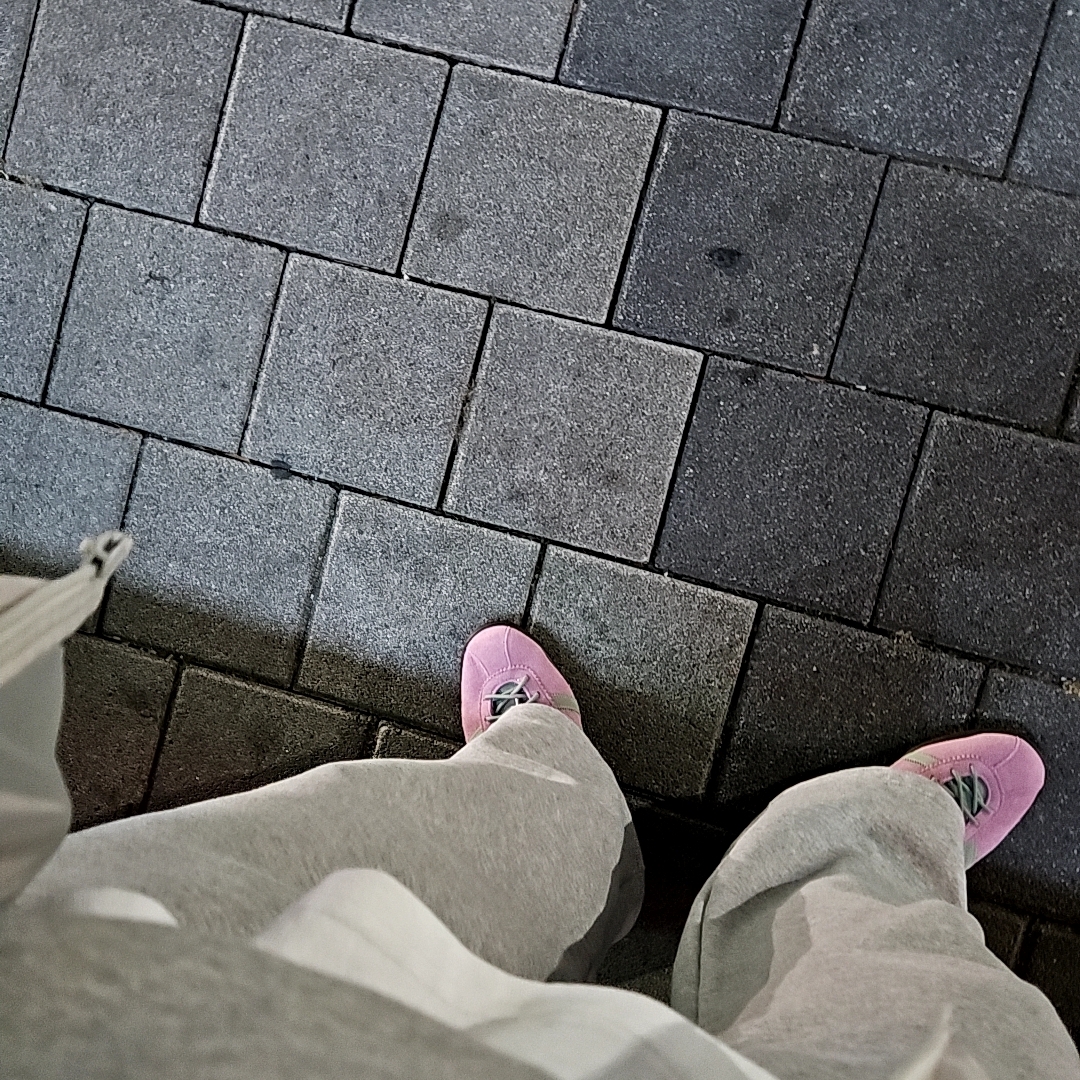 Adidas Tobacco Wonder Orchid Silver Green 착용 스타일