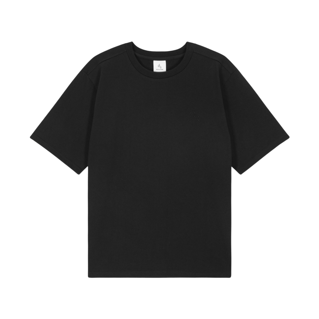 헬릭스클로딩 베이직 로고 티셔츠 블랙(Helixclothing Basic Logo T-Shirt Black)