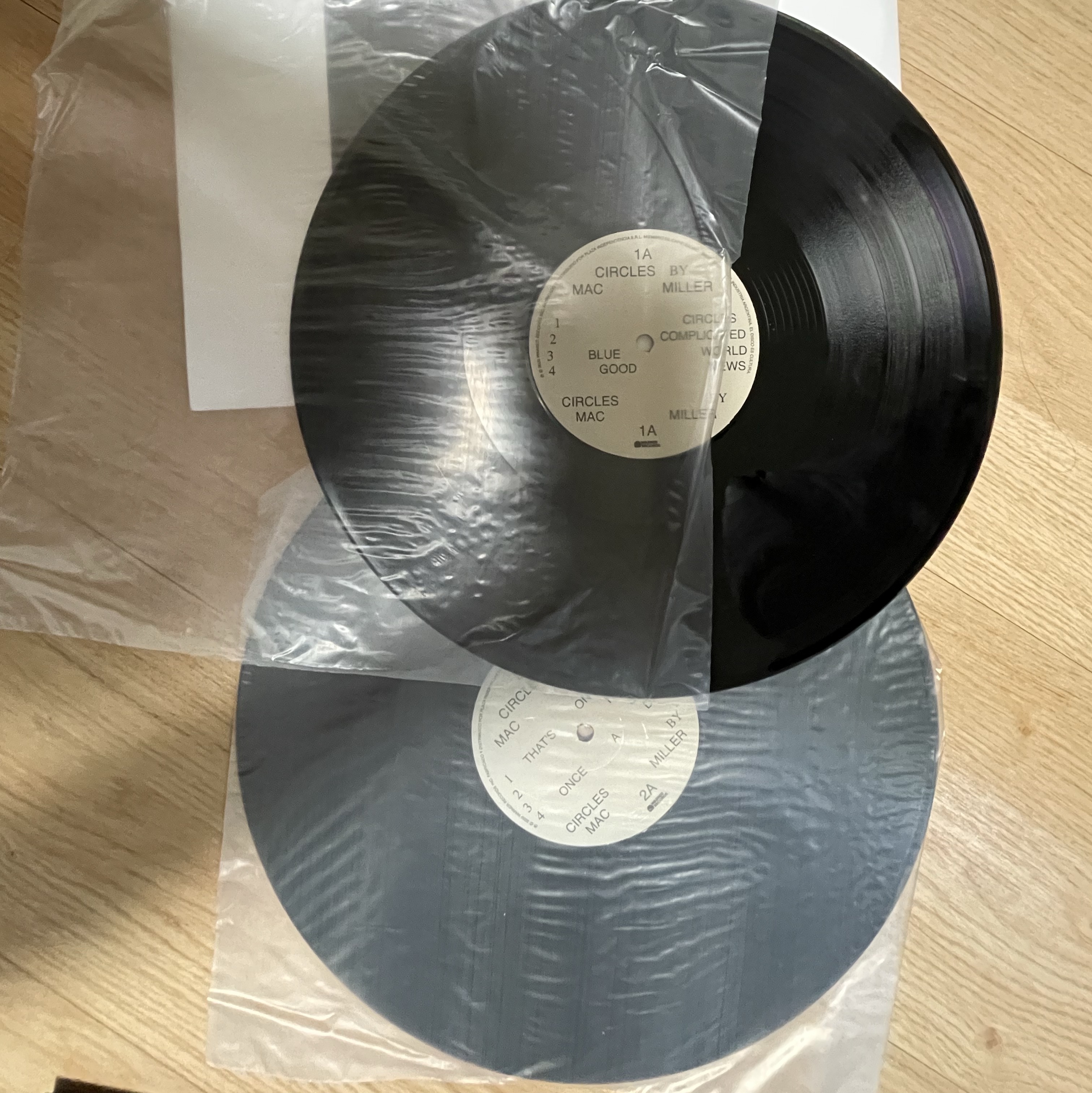 Mac Miller 6th Album Circles LP Clear (2LP) 착용 스타일