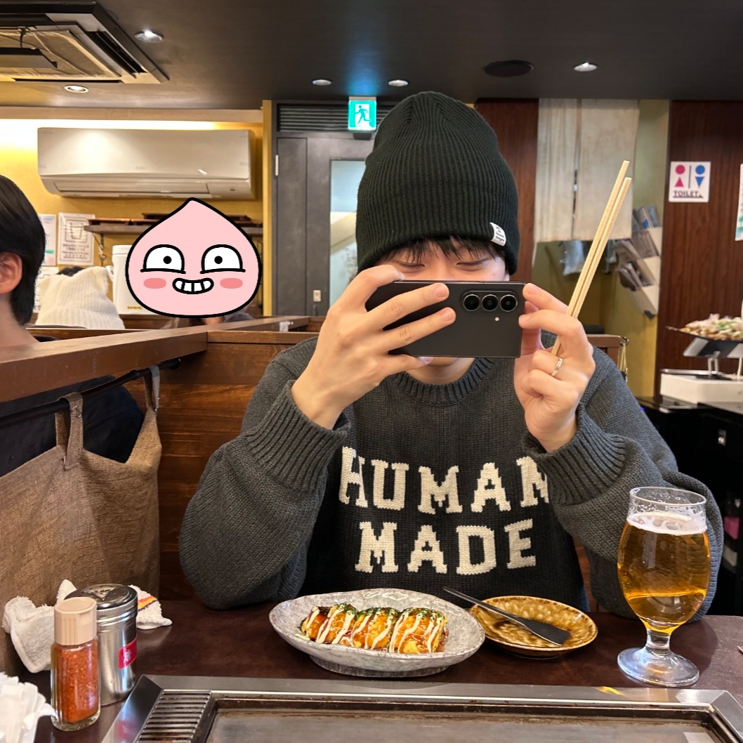 Human Made Graphic Sweater Charcoal, Human Made Classic Beanie Black 착용 스타일