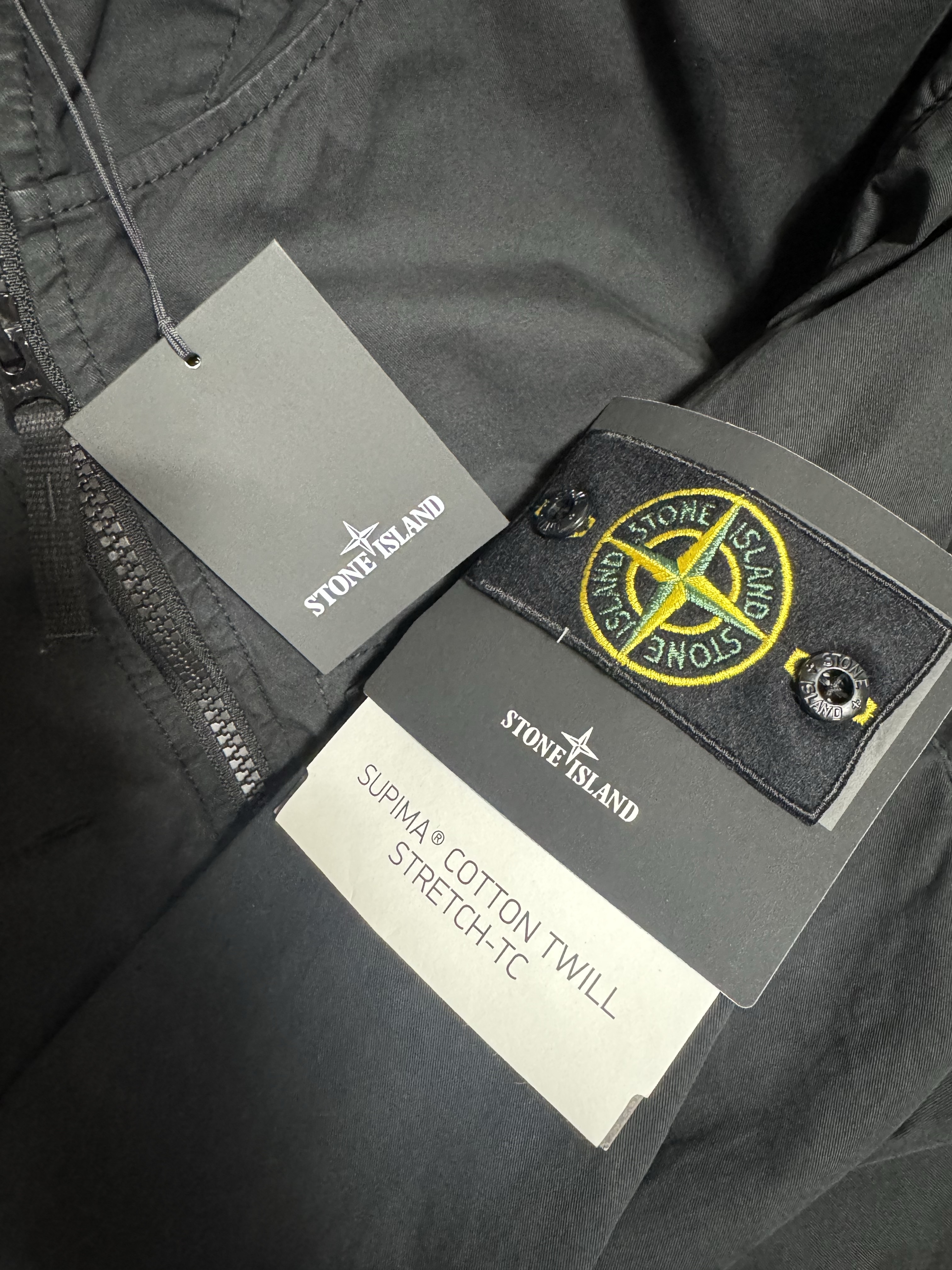 Stone Island 43310 Supima Cotton Hooded Jacket Black - 23SS, New Balance 993 Made in USA Black - D Standard 착용 스타일 - 8