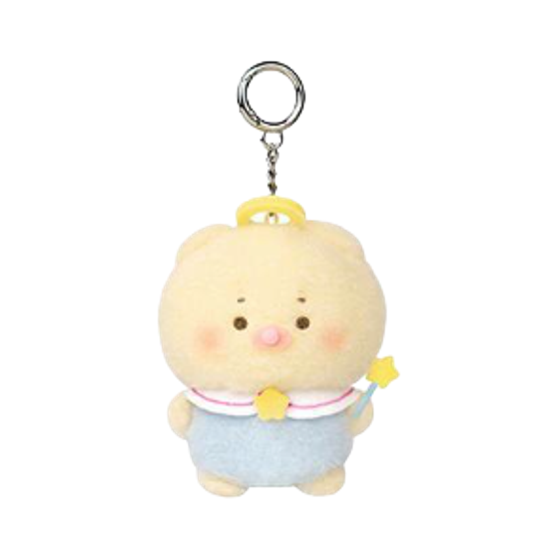 올리브영 x 망그러진곰 인형 키링 아기천사(Olive Young x Manggeojin Bear Doll Keyring Baby Angel)