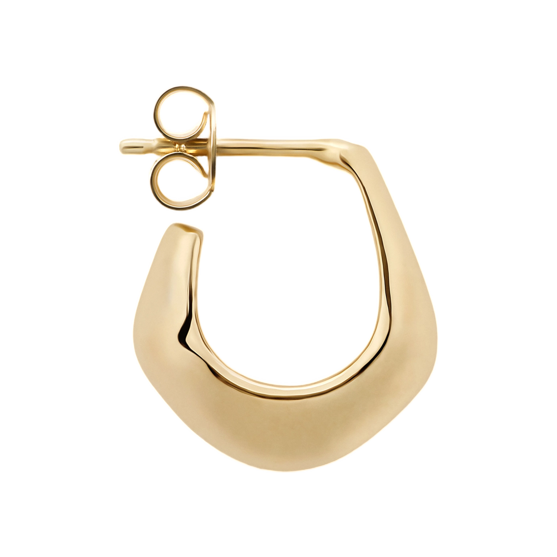AC274-LO0036-540 Lemaire Mini Drop Earring in Vermeil Light Gold