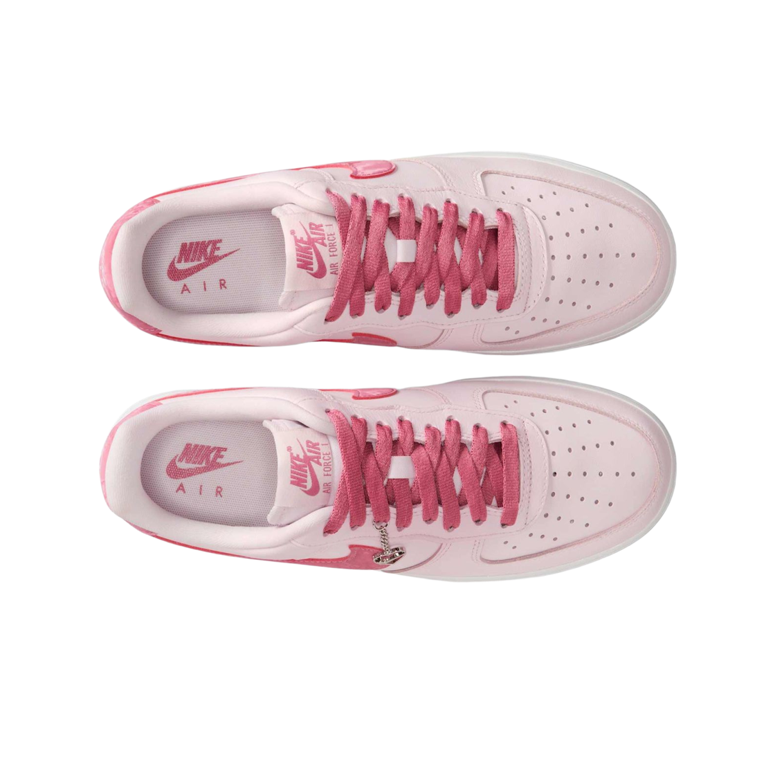 (W) 나이키 에어포스 1 '07 밸런타인데이 펄 핑크 화이트((W) Nike Air Force 1 '07 Valentine's Day Pearl Pink White) - 2