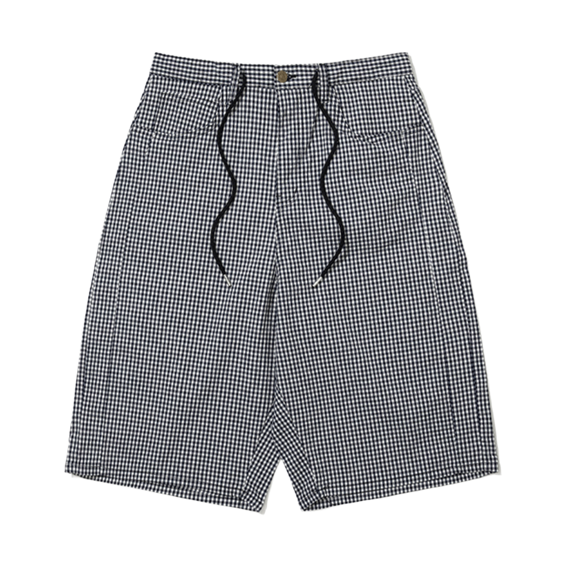 MBSRCOPTA19 Bsrabbit Carpenter Loose Fit Shorts Gingham Check