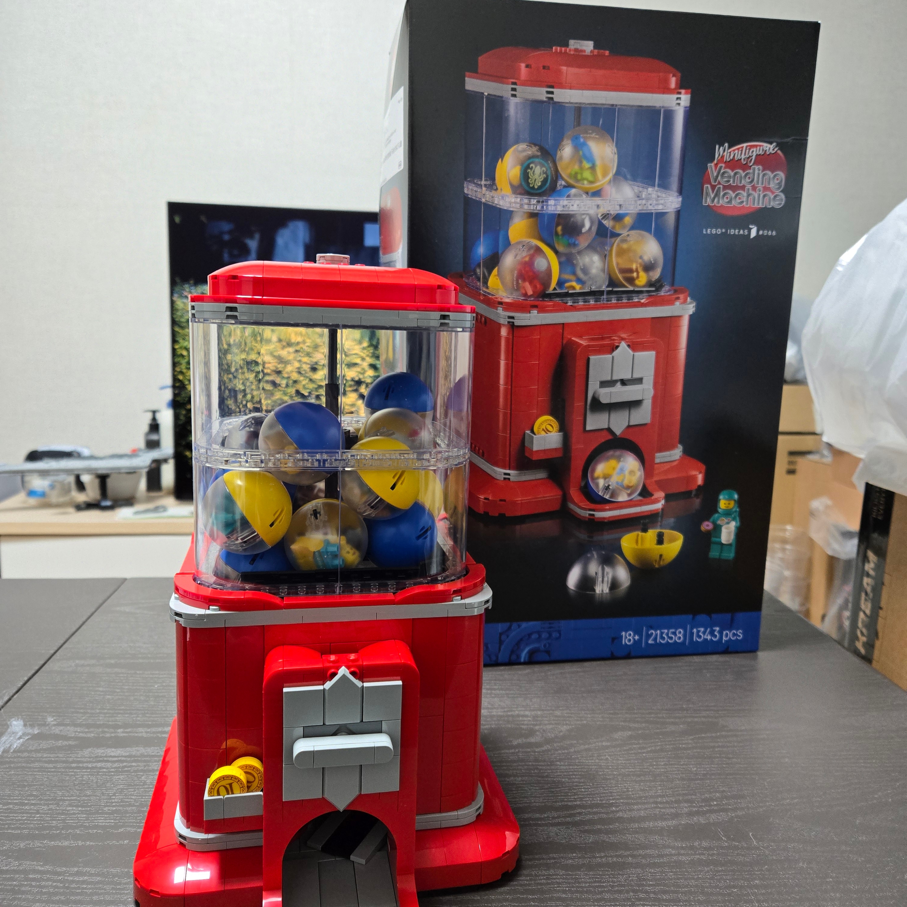Lego Idea Minifigures Dispenser 착용 스타일 - 1