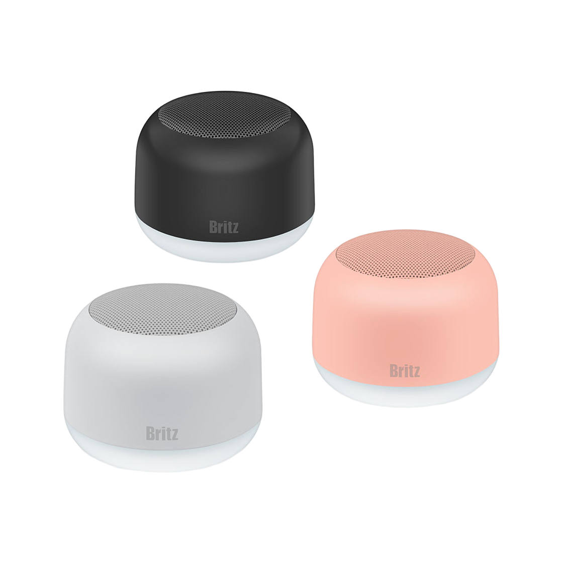 692414710783 Britz BA-MQ1 Mood Lamp Magnetic Plate Bluetooth Speaker