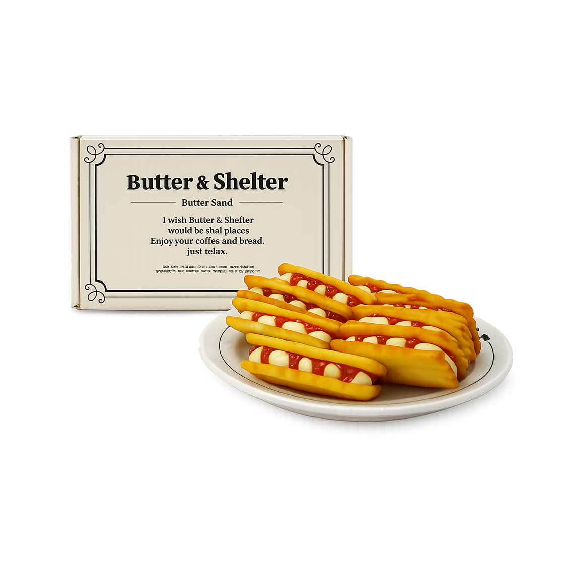 버터앤쉘터 오리지널 버터샌드 세트 8개입(Butter&Shelter Original Butter Sand Set 8EA)