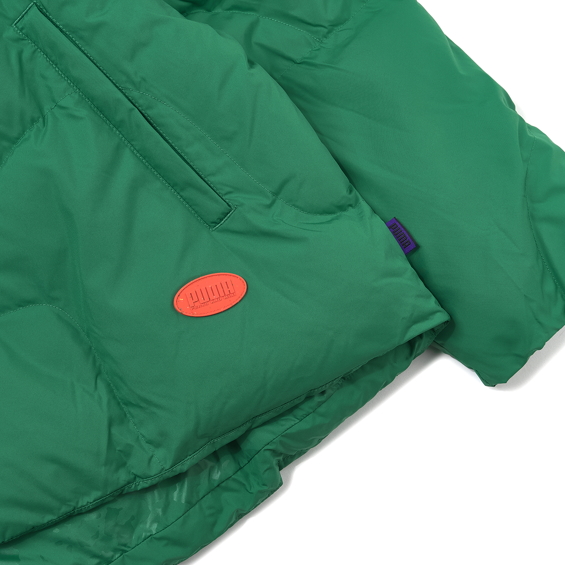 푸마 x P.A.M. 푸퍼 자켓 버던트 그린(Puma x P.A.M. Puffer Jacket Verdant Green) - 4