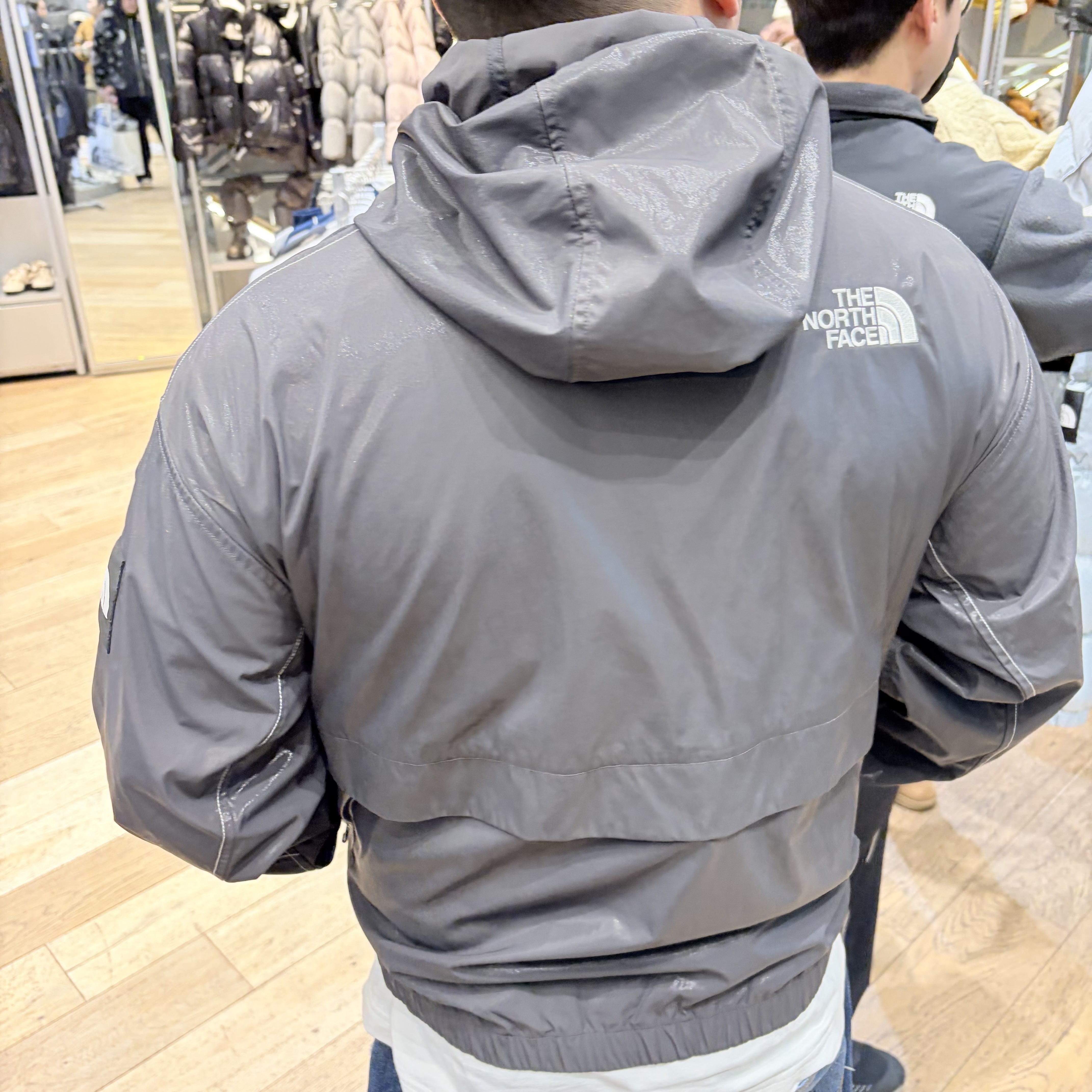 The North Face White Label Novelty Olema Hoodie Black 착용 스타일 - 4