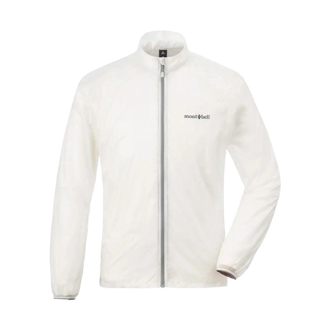 2303136 Montbell Ex Light Wind Jacket White