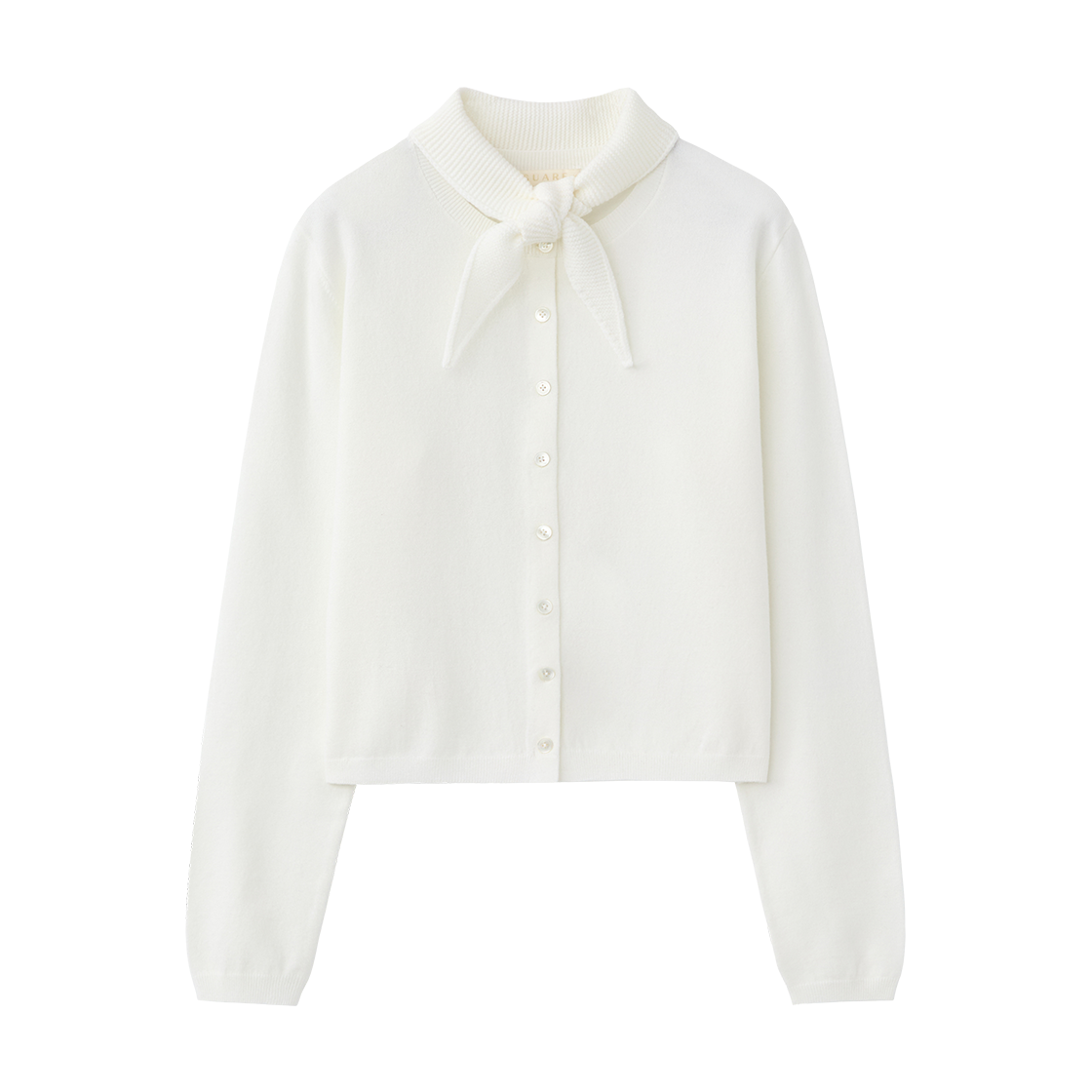SBF1KC03WIV (W) Suare Women Daily Minimal Button Cardigan (SET) Ivory