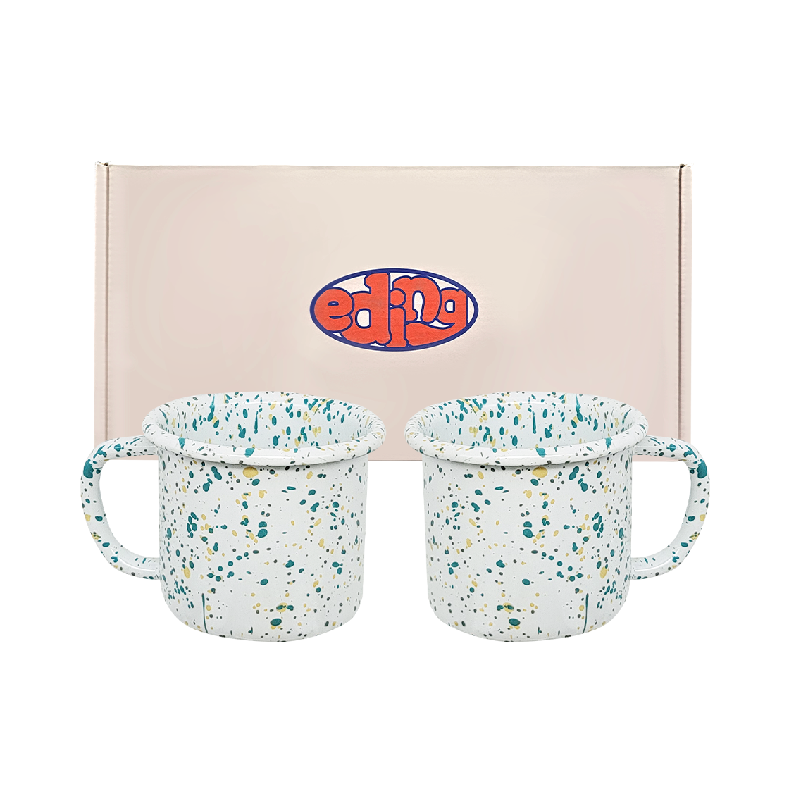 에딩 밀키웨이 머그컵 L 타히티 민트 2P gift set(Eding Milkyway Large Mug 2P Gift Box Tahiti Mint) - 1