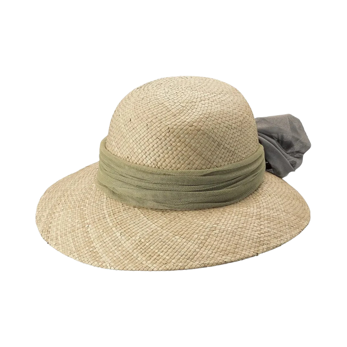 1132129 Montbell Bug Proof Straw Hat Wide Brim Natural