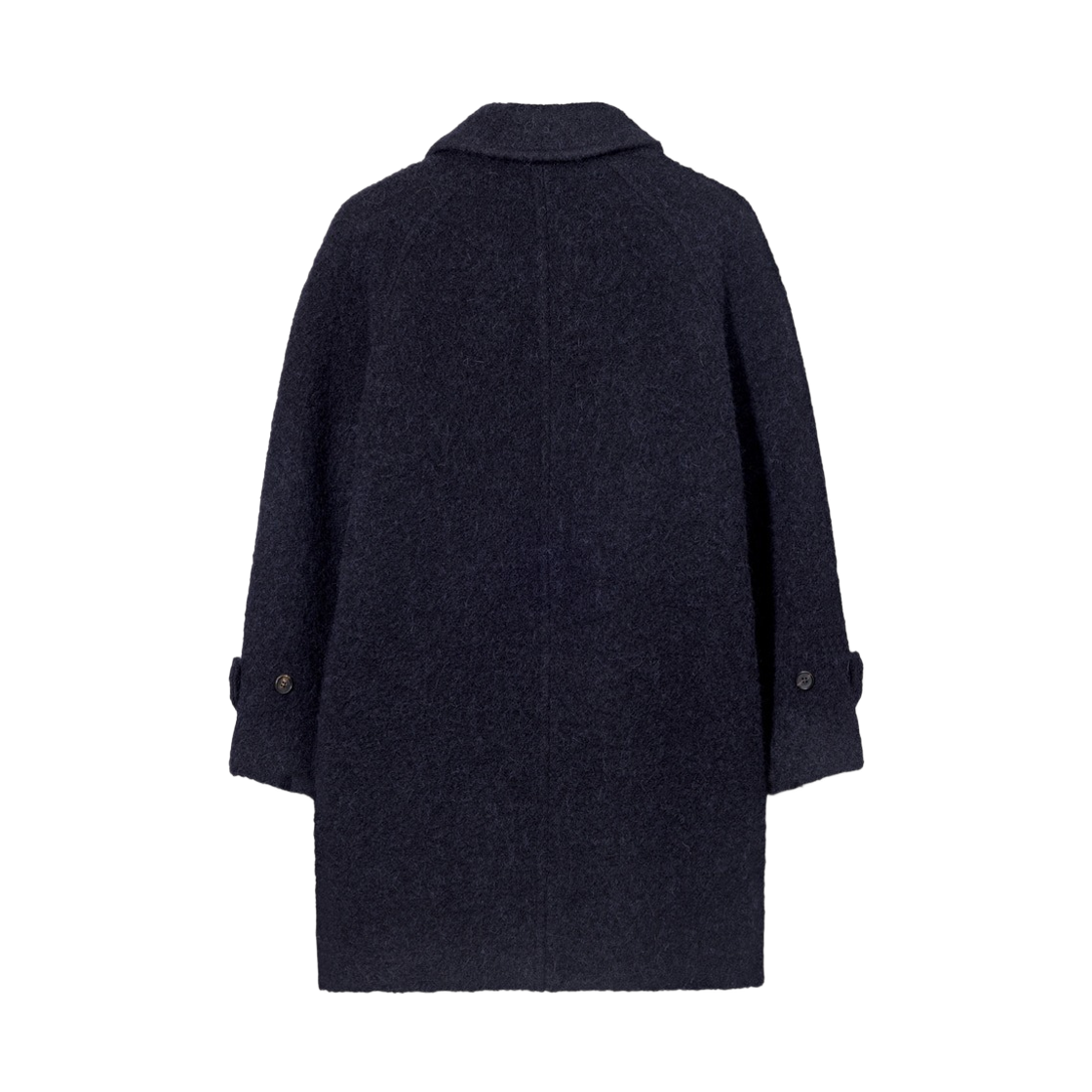 (W) 던스트 알파카 하프 맥 코트 네이비((W) Dunst Alpaca Half Mac Coat Navy) - 2
