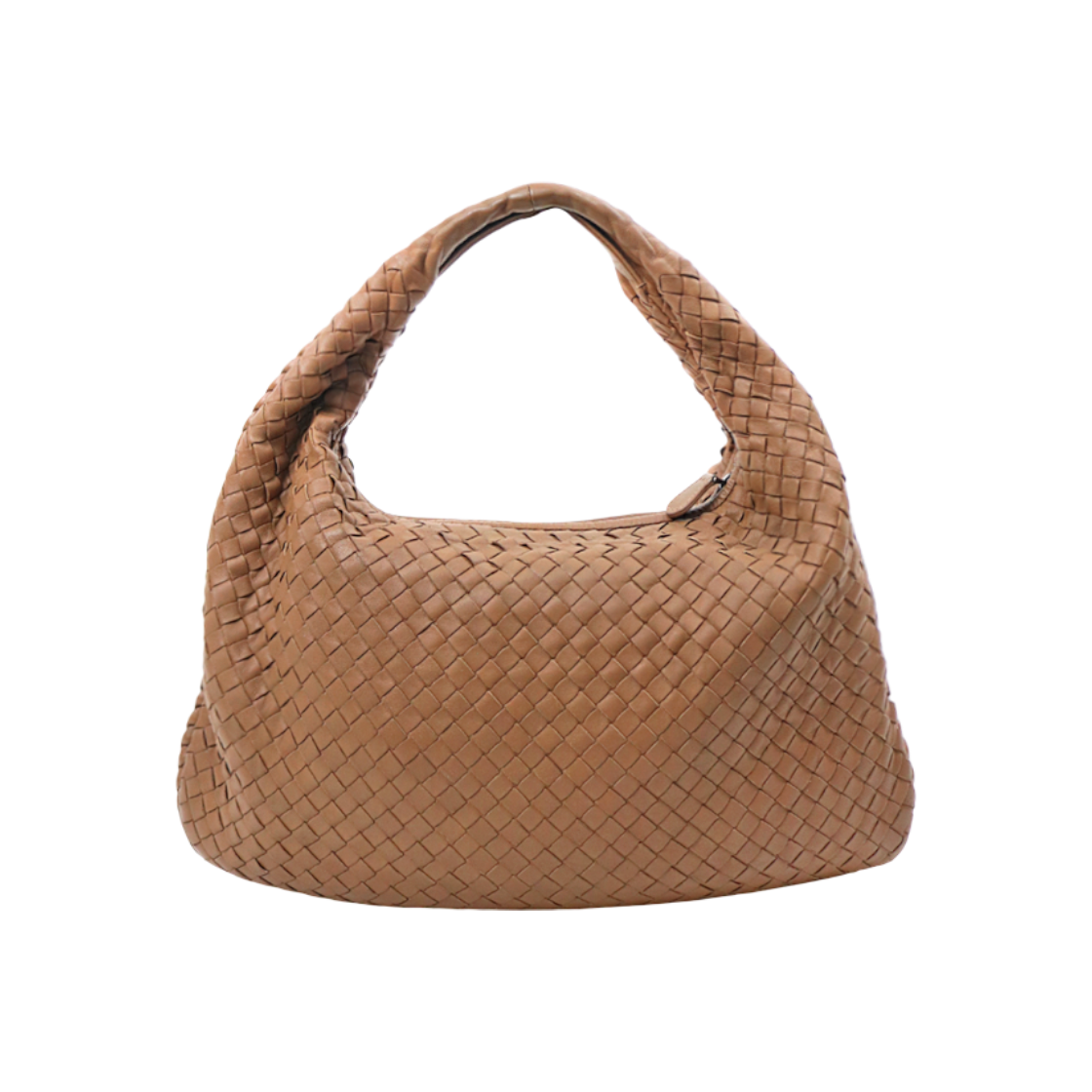 ITLOMOH97FKN Bottega Veneta Brown Intrecciato Hobo Shoulder Bag D-A48029