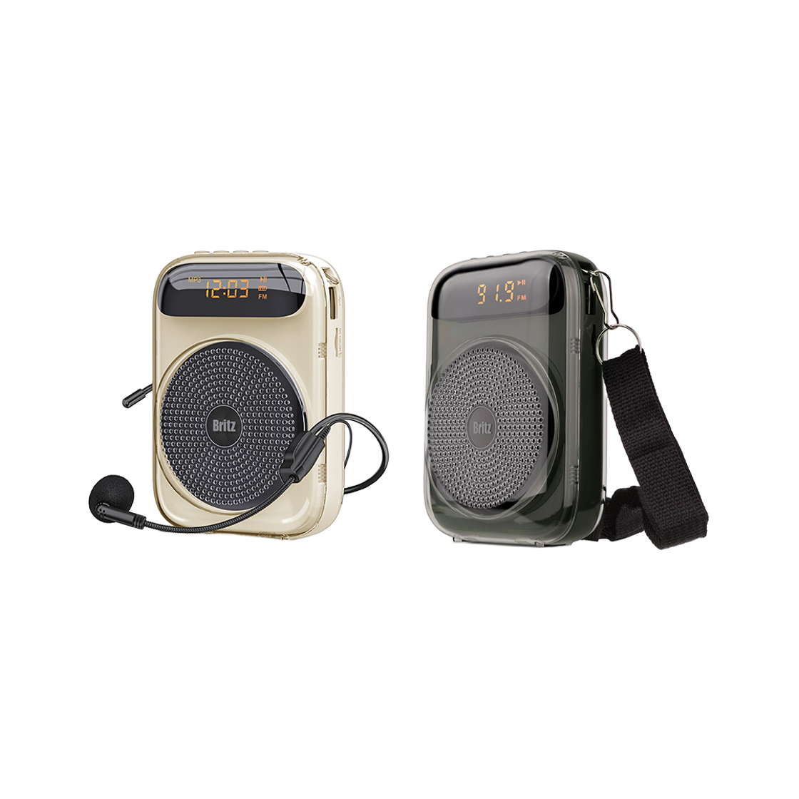 6926414712015 Britz BZ-S8 FM radio, wired loudspeaker, and Bluetooth speaker