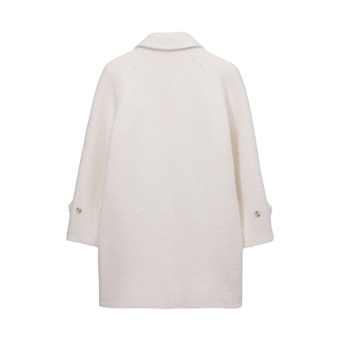 (W) 던스트 알파카 하프 맥 코트 크림((W) Dunst Alpaca Half Mac Coat Cream) - 2