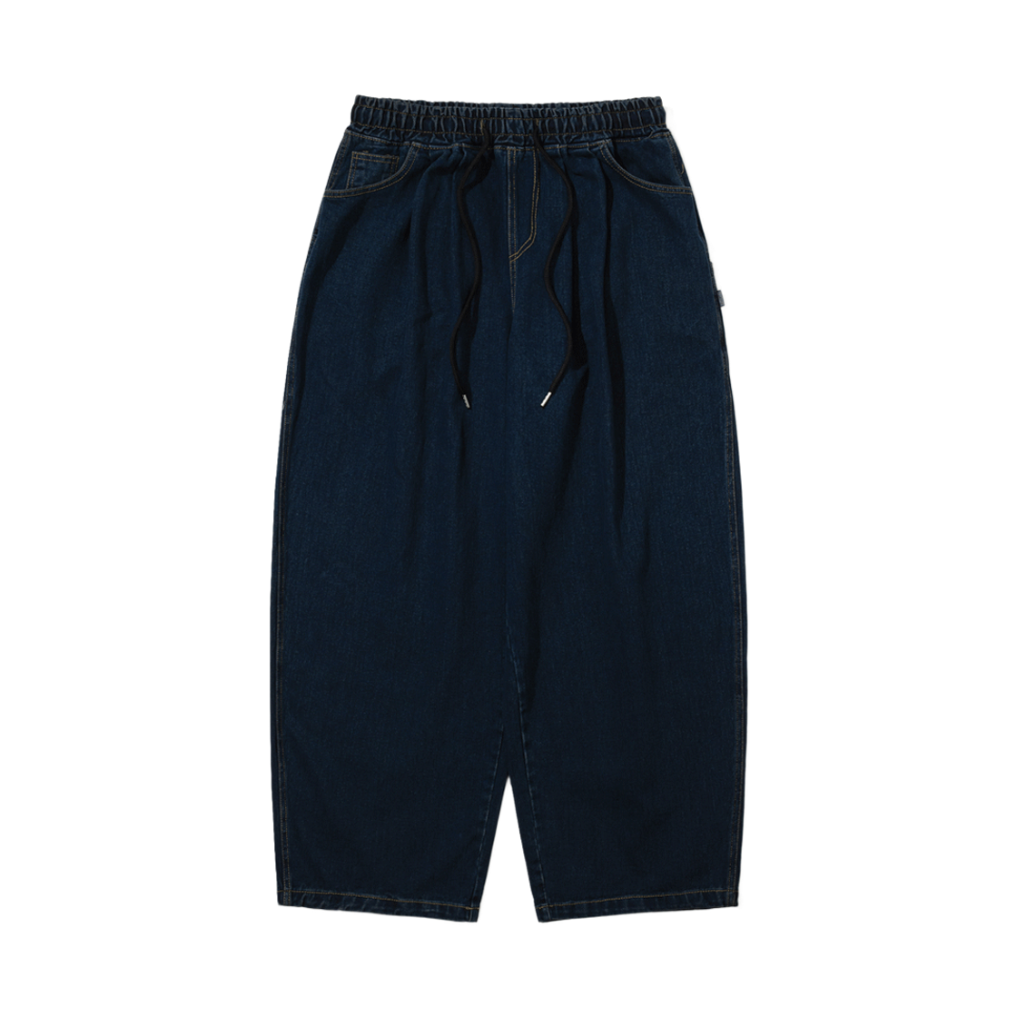 MBSRCOPTA03 Bsrabbit Super Wide Denim Pants Deep Blue