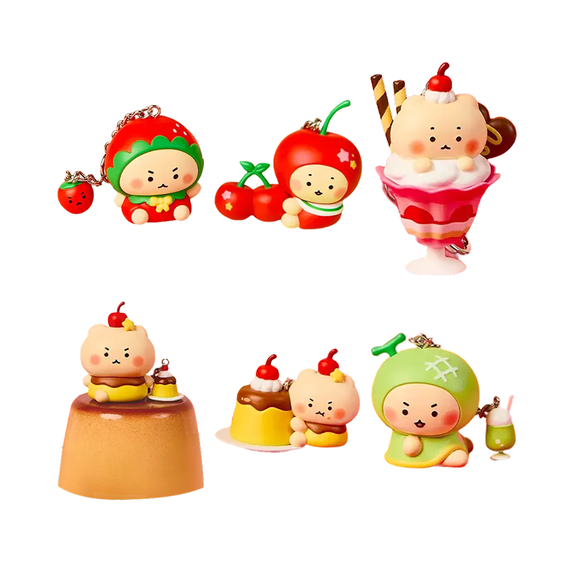 올리브영 x 망그러진곰 랜덤 피규어 키링 미개봉 랜덤박스 (1개입)(Olive Young x Manggeojin Bear Random Figure Keyring Sealed Case (1 Blind Box)) - 2