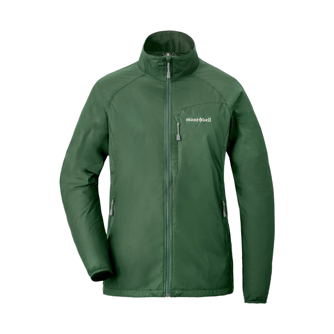 1106648 (W) Montbell Light Shell Outer Jacket Dark Green