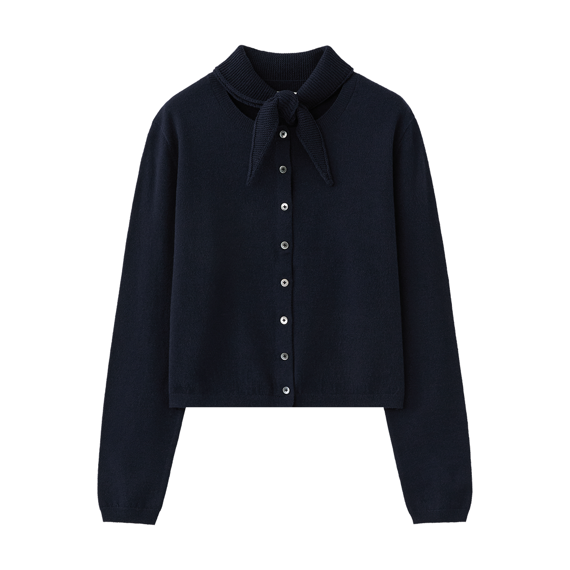 SBF1KC03WNV (W) Suare Women Daily Minimal Burton Cardigan (SET) Navy