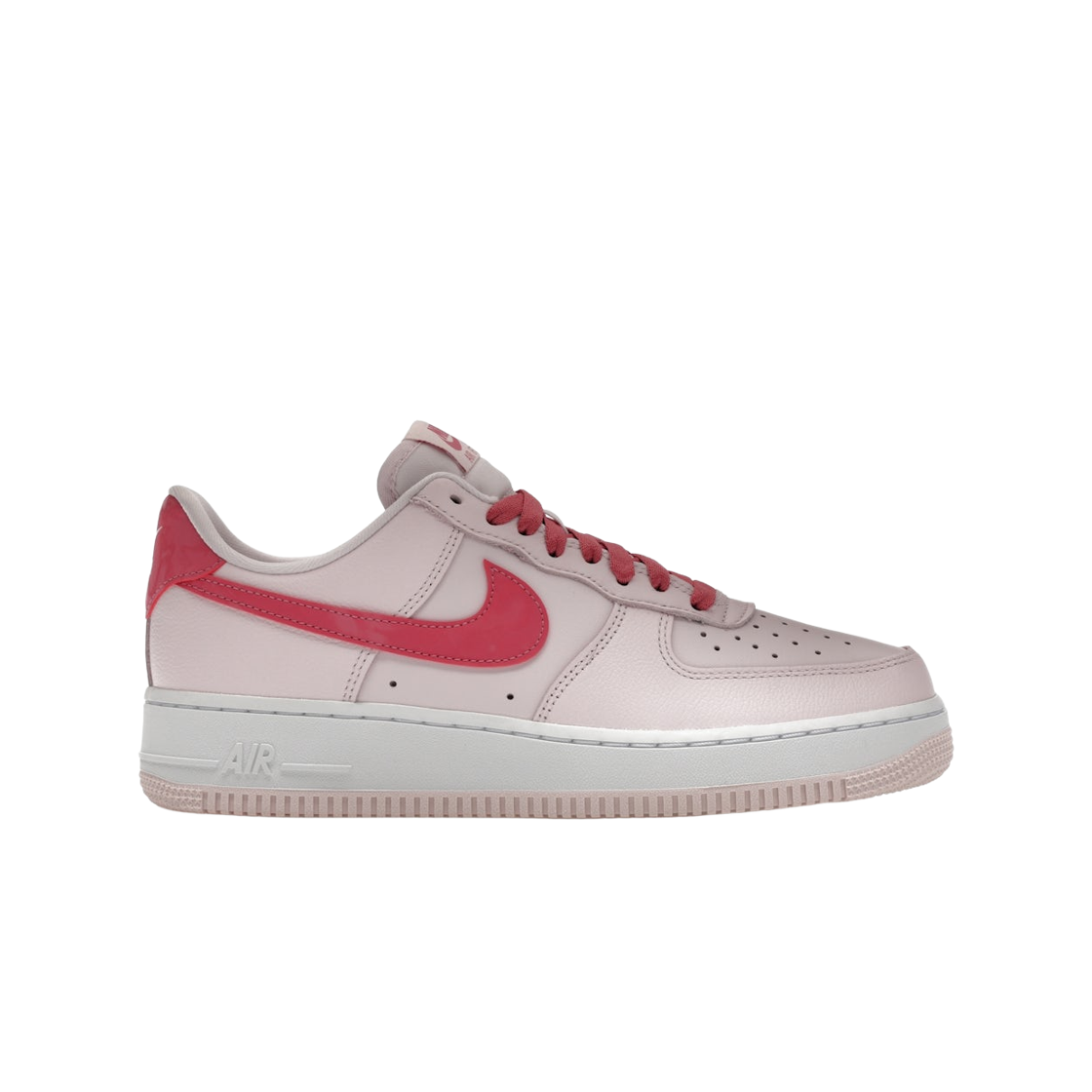 (W) 나이키 에어포스 1 '07 밸런타인데이 펄 핑크 화이트((W) Nike Air Force 1 '07 Valentine's Day Pearl Pink White) - 1
