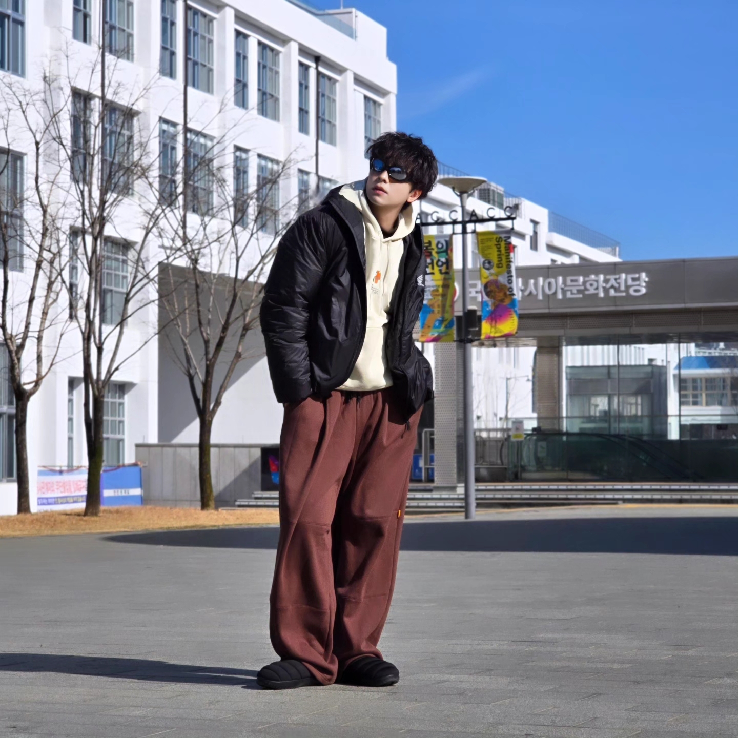 Nike Club Fleece Pullover Hoodie Light Khaki, Honda H-Tech Non Quilting Hoodie Jacket Black 착용 스타일 - 2