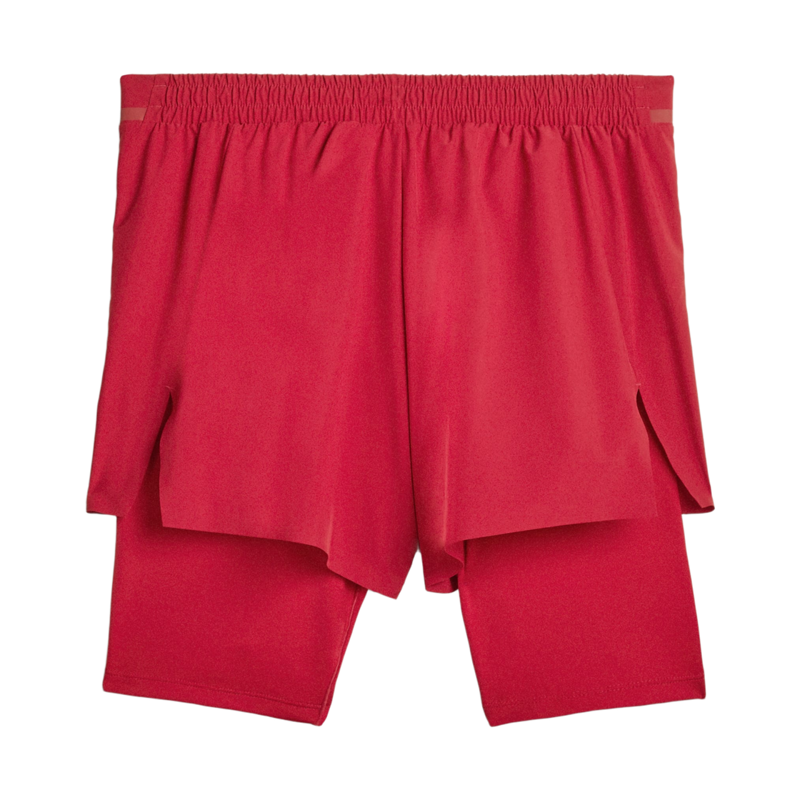 아디다스 x 엔타이어 스튜디오 D4T 트레이닝 투인원 쇼츠 액티브 마룬 - KR 사이즈(Adidas x Entire Studios D4T Training 2-in-1 Shorts Active Maroon - KR Sizing) - 2