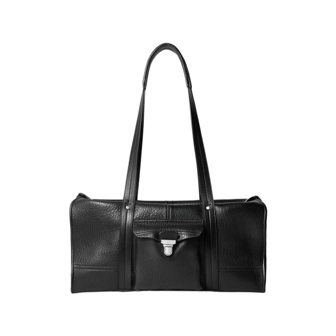 BG0220-LL0191-999 Lemaire Soft Gear Tote Bag in Leather Black