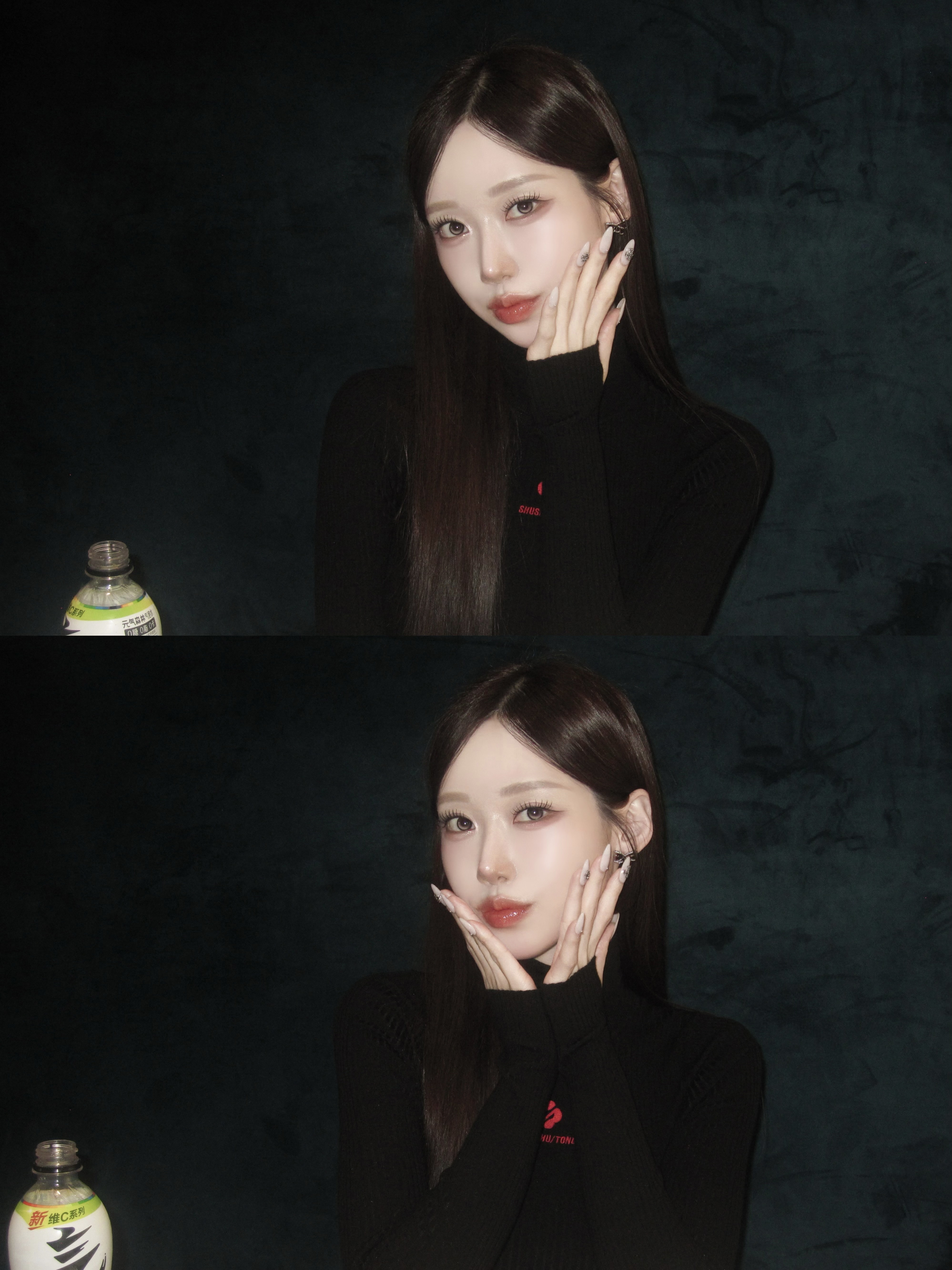 Chanel Lip and Cheek Balm 01 Red Camellia 착용 스타일