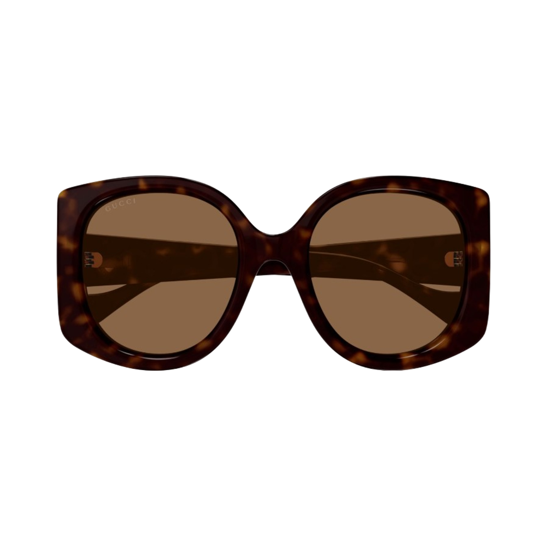 (W) 구찌 캣 아이 프레임 아세테이트 선글라스 하바나 브라운((W) Gucci Cat Eye Frame Acetate Sunglasses Havana Brown)