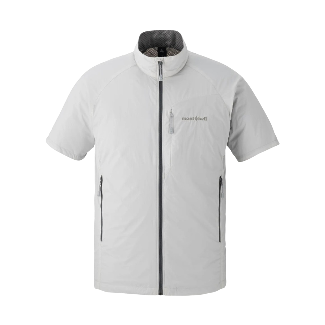 1106665 Montbell Light Shell T-Shirt Light Gray