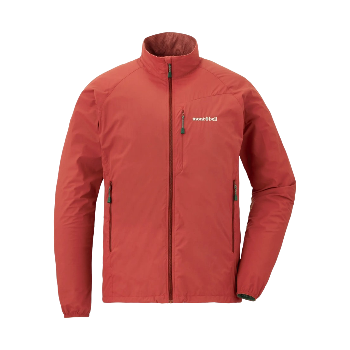 1106647 Montbell Light Shell Outer Jacket Red 25
