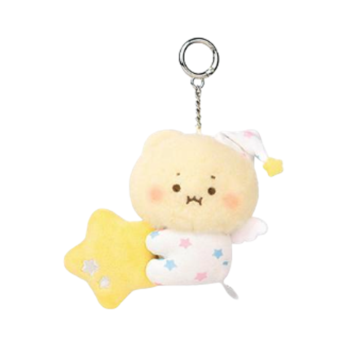 올리브영 x 망그러진곰 인형 키링 별(Olive Young x Manggeojin Bear Doll Keyring Star)