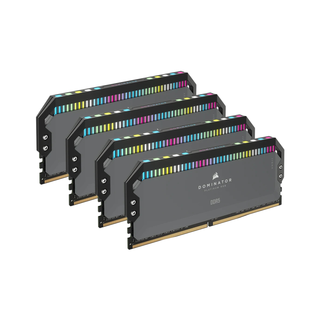 커세어 64GB(16GBx4) DDR5 CL36 도미네이터 플래티넘 RGB 5600MHz 암드 블랙 (국내 정식 발매 제품)(Corsair 64GB(16GBx4) DDR5 CL36 Dominator Platinum RGB 5600MHz AMD Black (Korean Ver.)) - 1