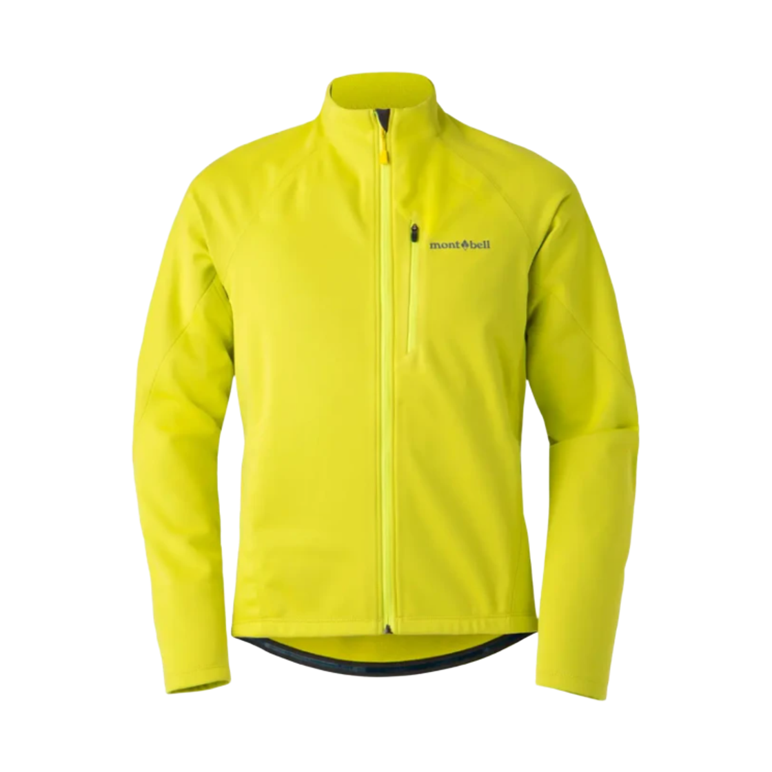 1130600 Montbell Climabarrier Cycling Jacket Yellow