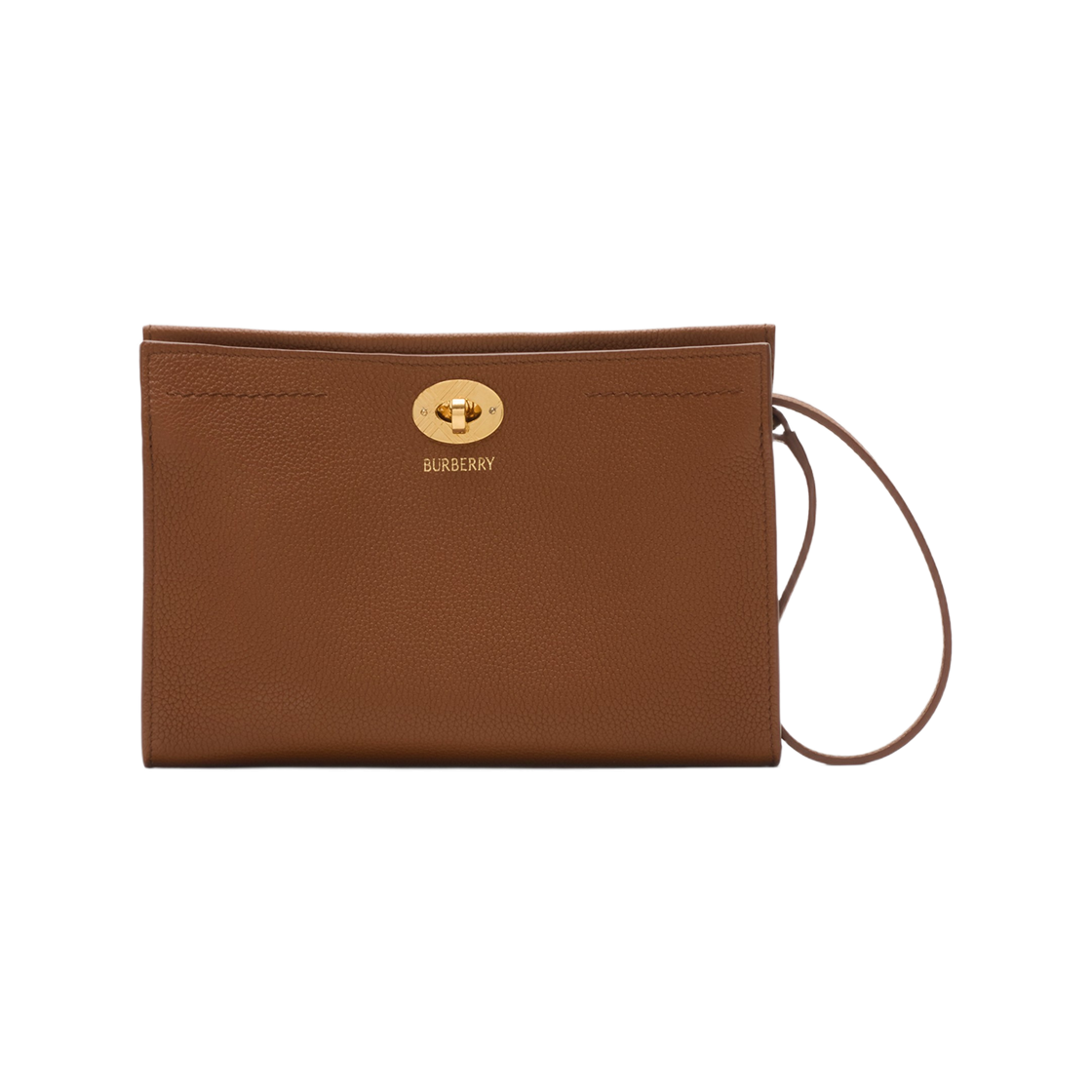 8111424 Burberry Cotswolds Pouch Shoulder Bag Brown