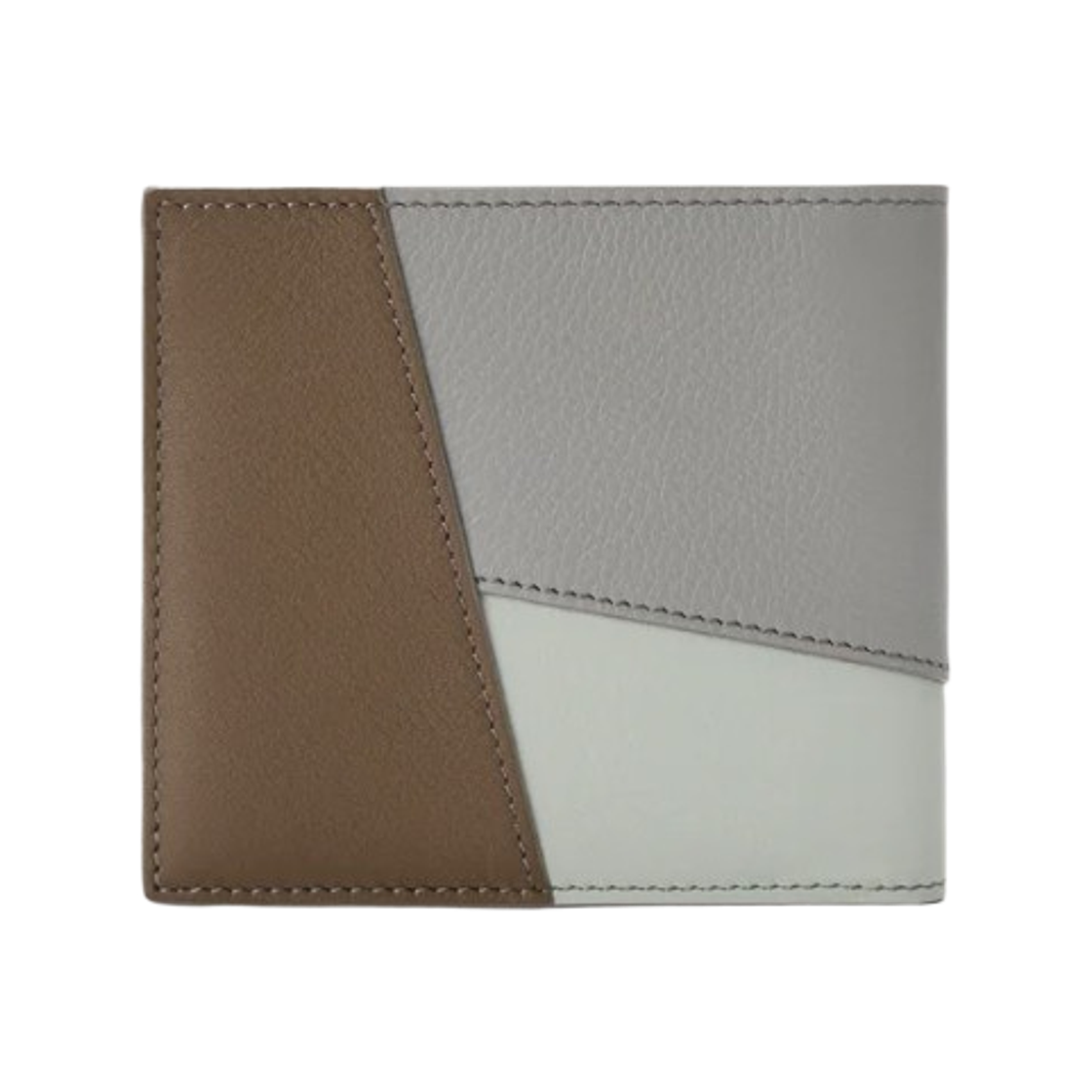 로에베 클래식 카프스킨 퍼즐 바이폴드 월렛 윈터 브라운 애쉬 그레이(Loewe Puzzle Bifold Wallet in Classic Calfskin Winter Brown Ash Grey) - 2