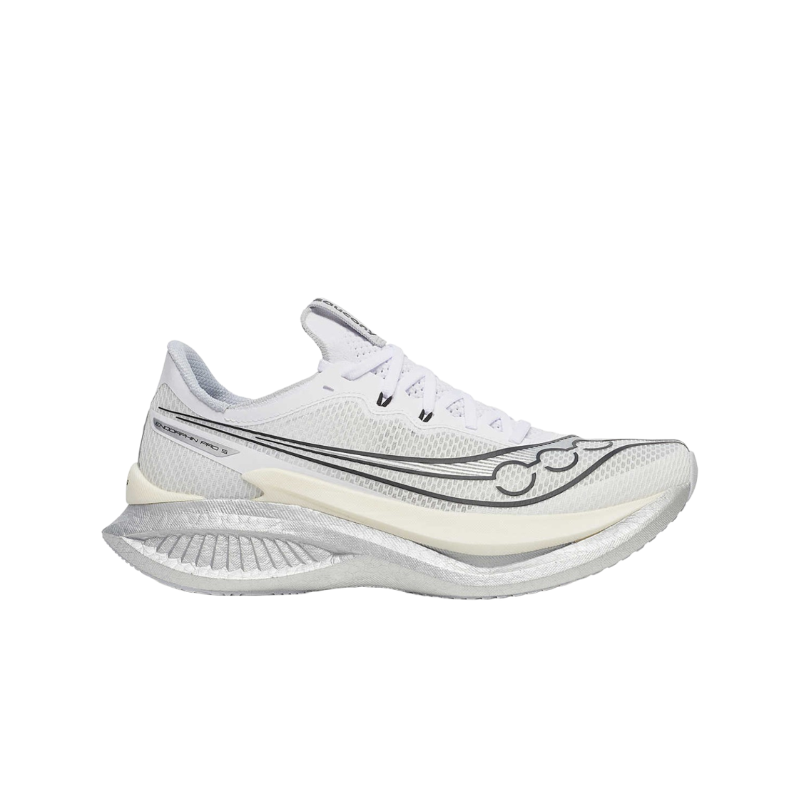 써코니 엔돌핀 프로 5 화이트 블랙(Saucony Endorphin Pro 5 White Black)