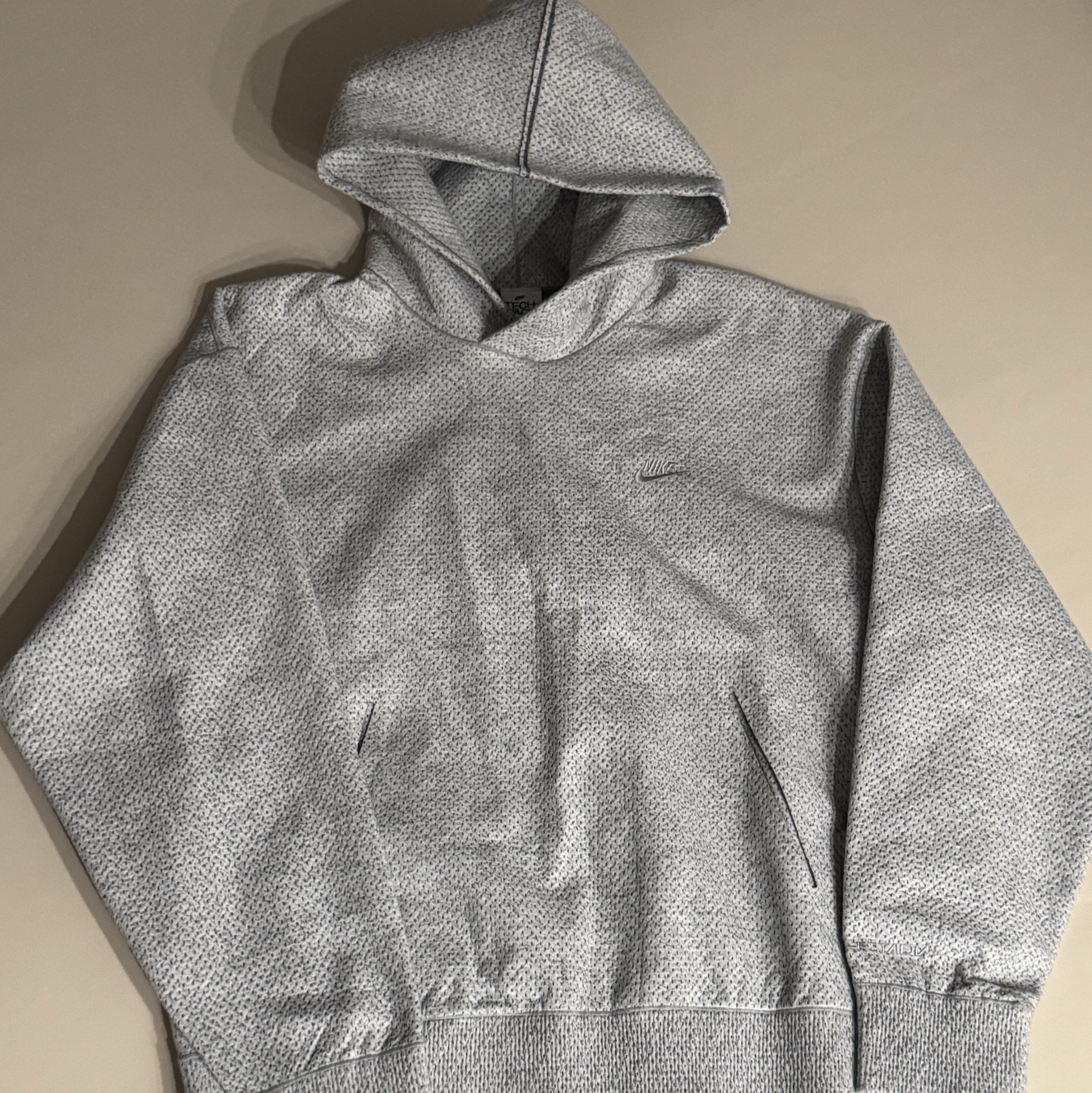 Nike Forward Hoodie Smoke Grey Heather - US/EU 착용 스타일