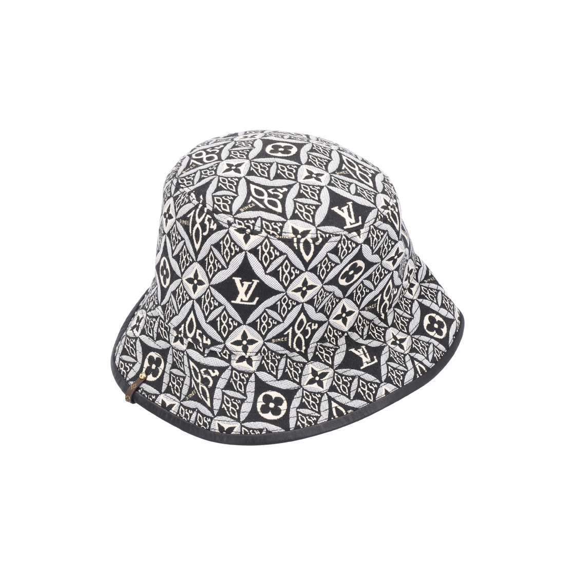 ITDJD7HBWSBJ Louis Vuitton MP2829 Cotton Bucket Hat - Black