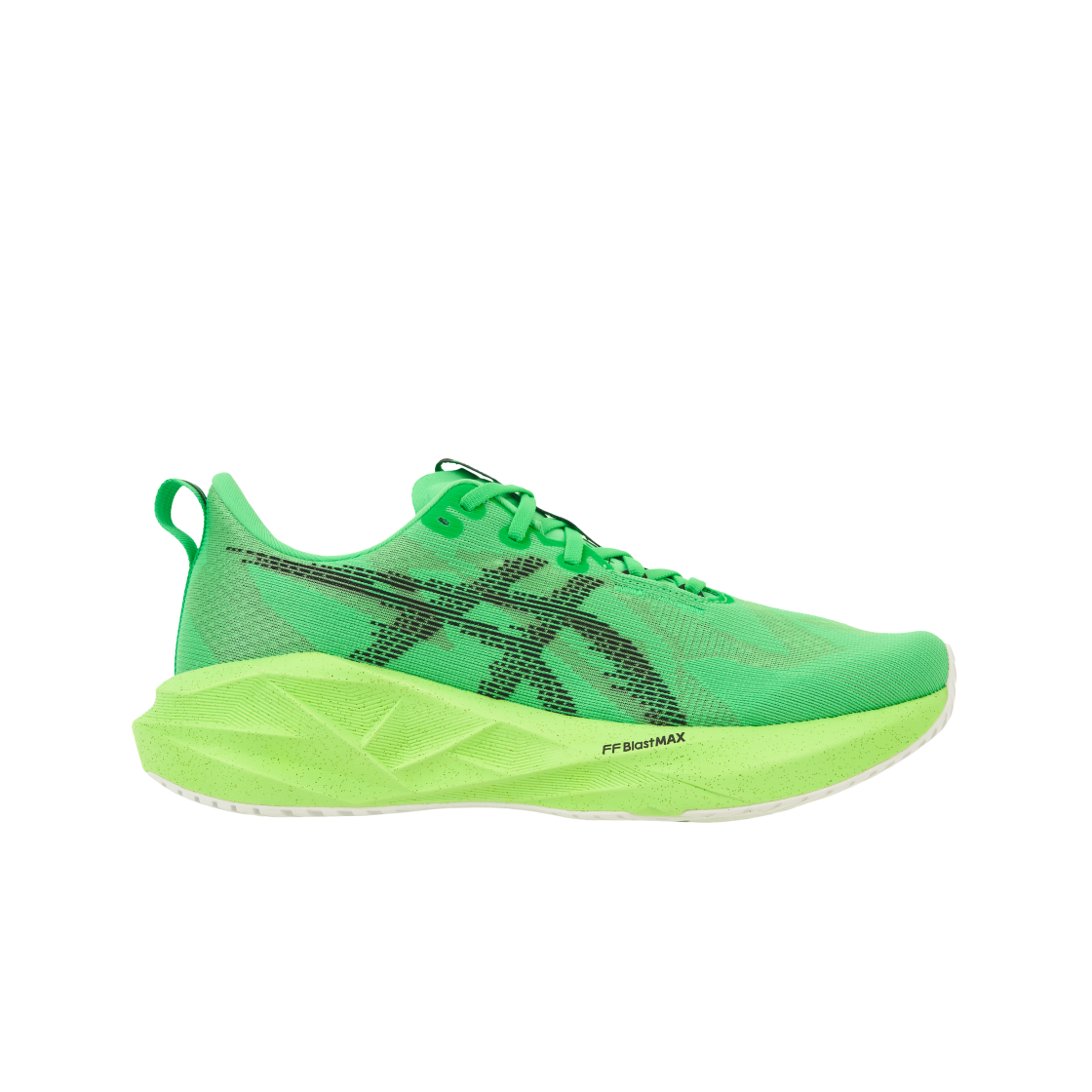 아식스 노바블라스트 5 에키덴 바이탈 그린 블랙(Asics Novablast 5 Ekiden Vital Green Black)