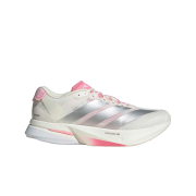 Adidas Adizero Boston 13 Core White Silver Metallic