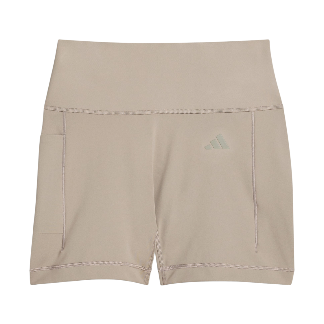 KD6095 (W) Adidas x Entire Studios Optime Short Training Leggings Putty Beige - KR Sizing