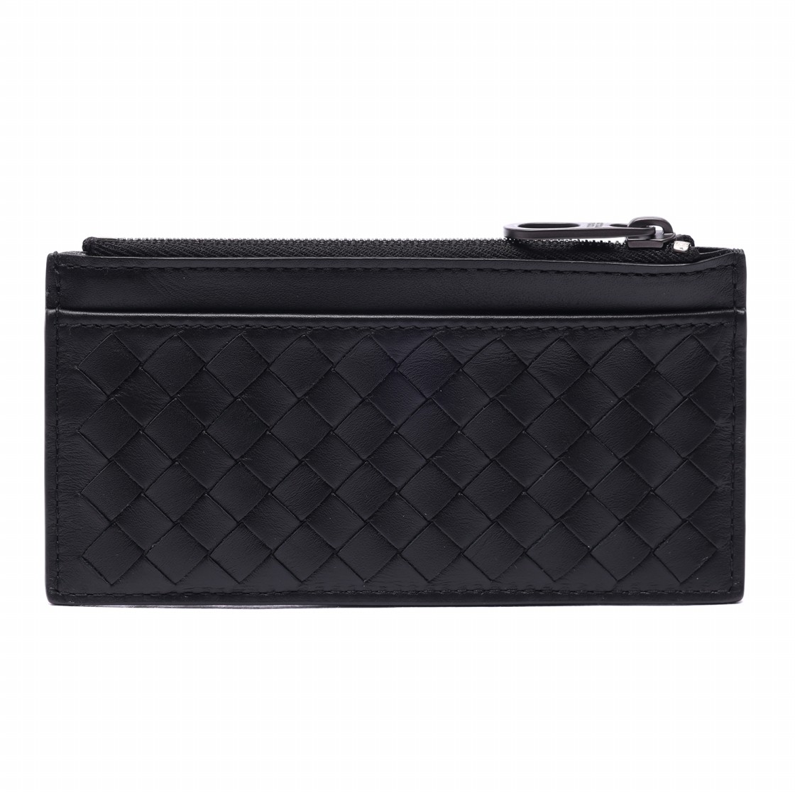 [25% 쿠폰] 보테가 베네타 지퍼 카드 케이스 블랙([25% 쿠폰] Bottega Veneta Zipped Card Case Black) - 4