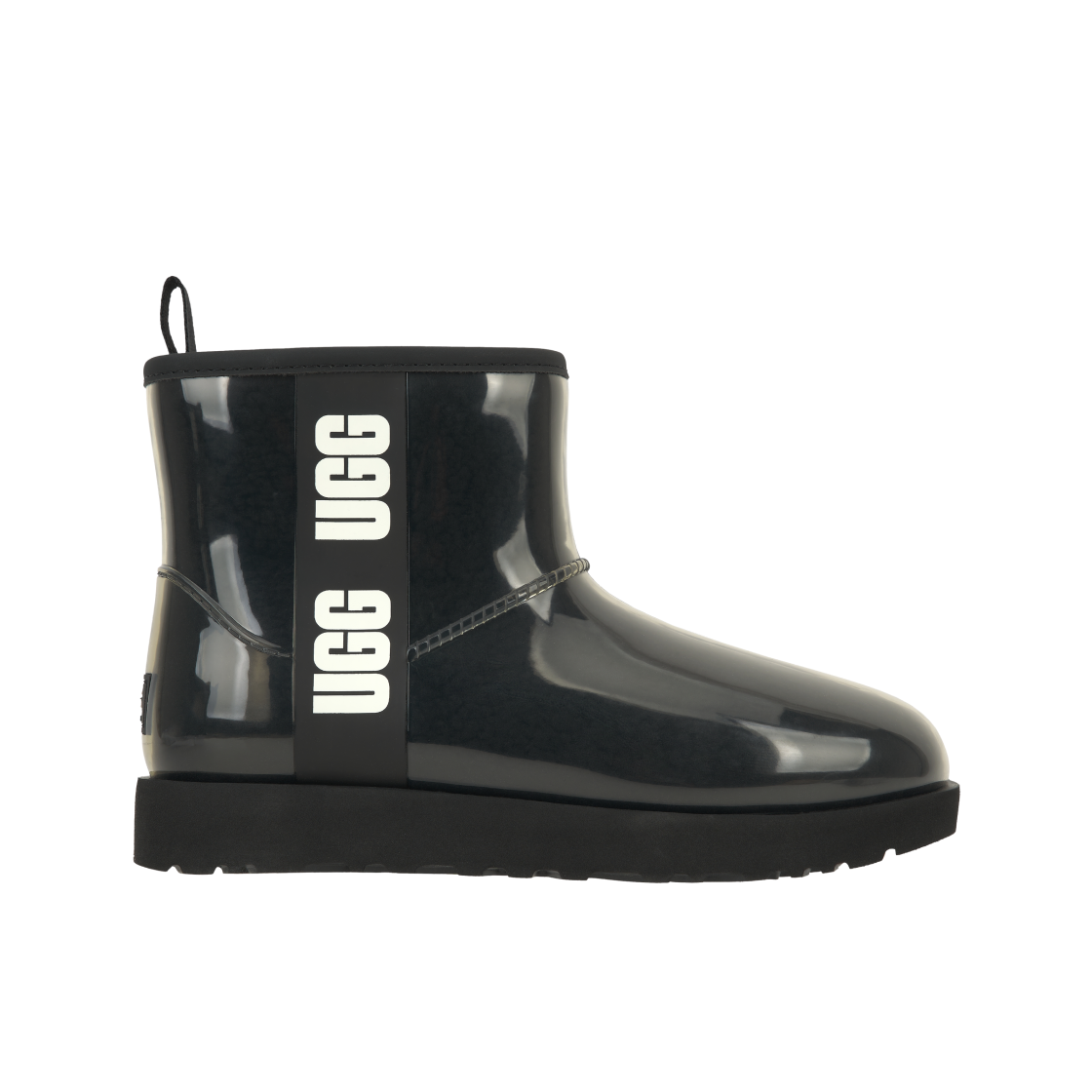 (W) 어그 클래식 클리어 미니 부츠 블랙((W) UGG Classic Clear Mini Boots Black)